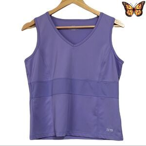 IZOD Sleeveless Activewear Top Size Medium